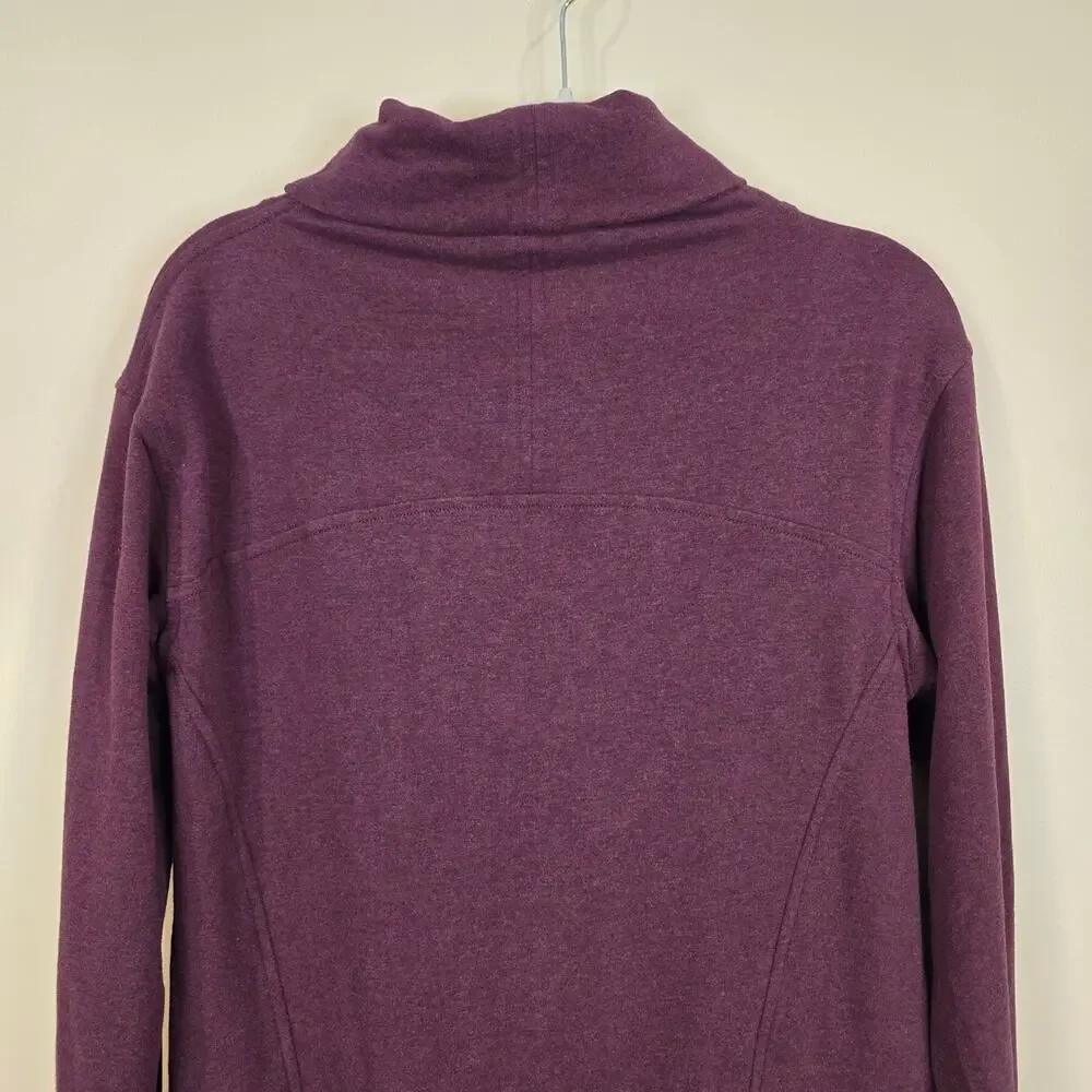 Women's Lululemon Maroon Turtleneck Sweatshirt | Size 6